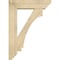 Ekena Millwork Imperial Slat Rough Sawn Bracket w/ Offset Brace, Douglas Fir, 8"W x 30"D x 42"H BKT0806X30X42IMP06RDF - alternate 4